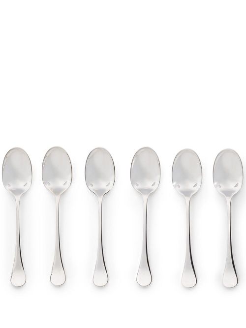 Steel teaspoons (set of six) - Silver