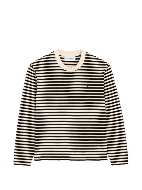 T-shirt — Navy and White
