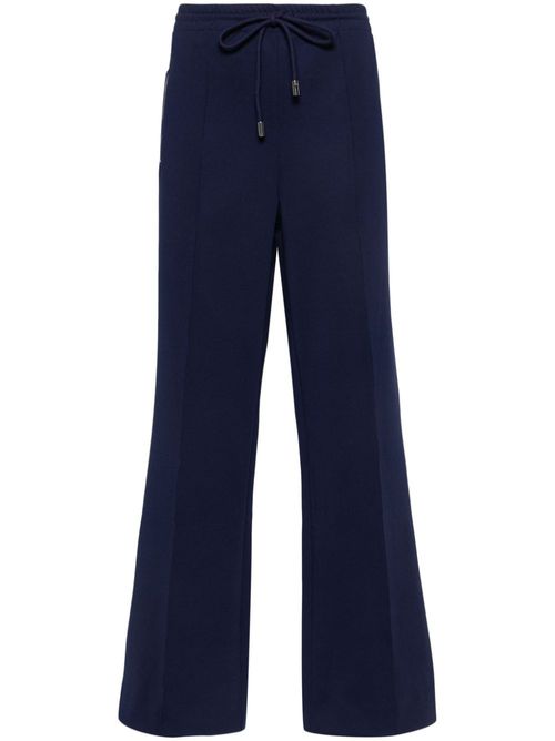Bootcut track pants - Blue