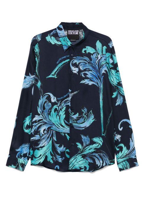Versace Jeans Couture Outline Barocco shirt - Blue
