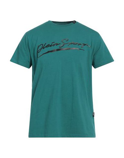 Man T-shirt Deep jade