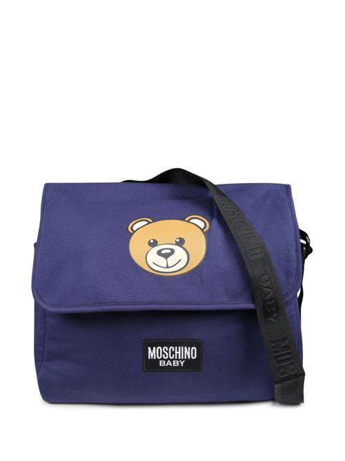 Teddy Bear changing bag - Blue