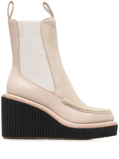 Sloane wedge Chelsea boots - Neutrals