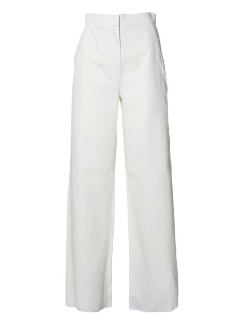 Max Mara high-waisted trousers - White