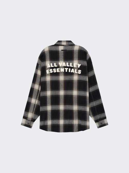 Button Up Shirt Iron Grey Plaid