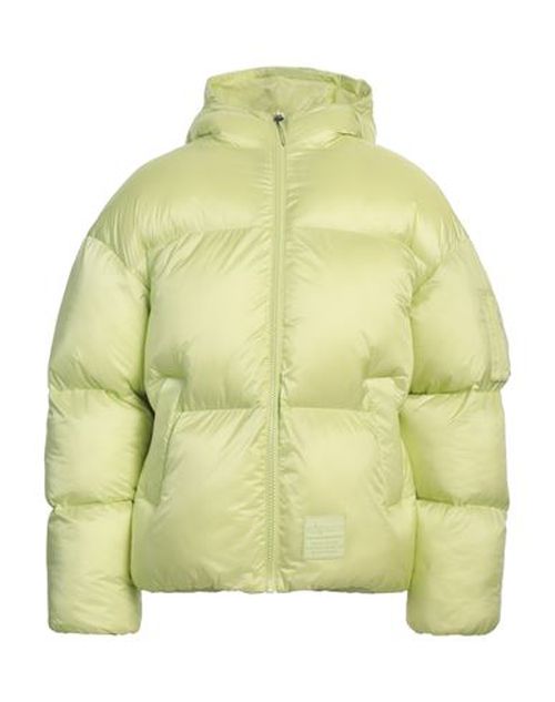 Man Puffer Lime green Size M Nylon