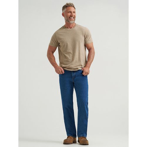 Rugged Wear® Fleece Lined Relaxed Fit Jean in Stonewash
