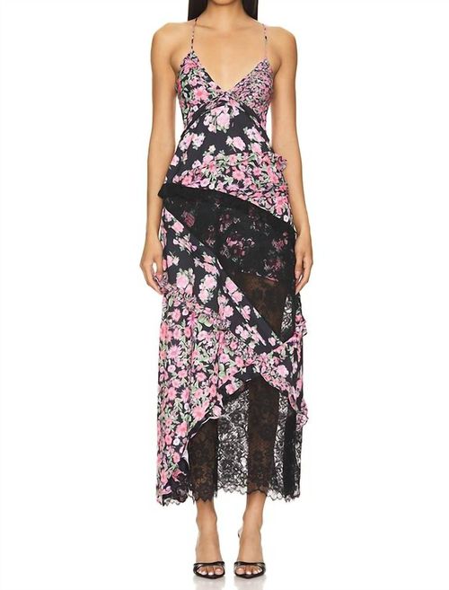 Rosalyn Maxi Dress In Black