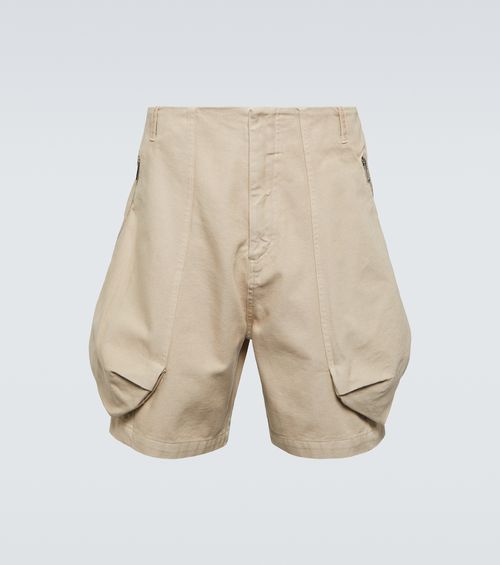 Le Short Cargo Croissant cotton shorts