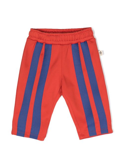 Striped tracksuit bottoms - Red