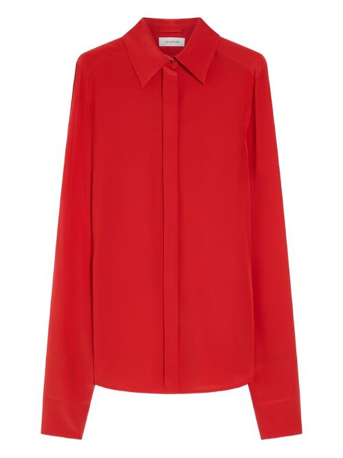 Max Mara long-sleeve tailored shirt