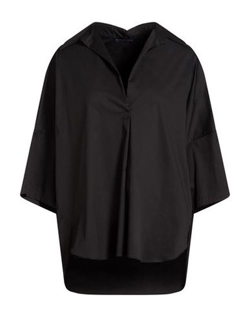 Woman Top Black Size 10 Cotton, Polyamide, Elastane