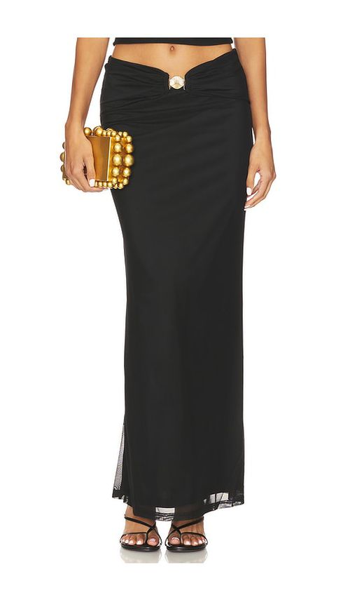 Runaway The Label - Rikki Maxi Skirt in Black.  XS. Also in L, M