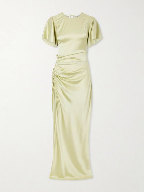 Silk-blend Satin Gown