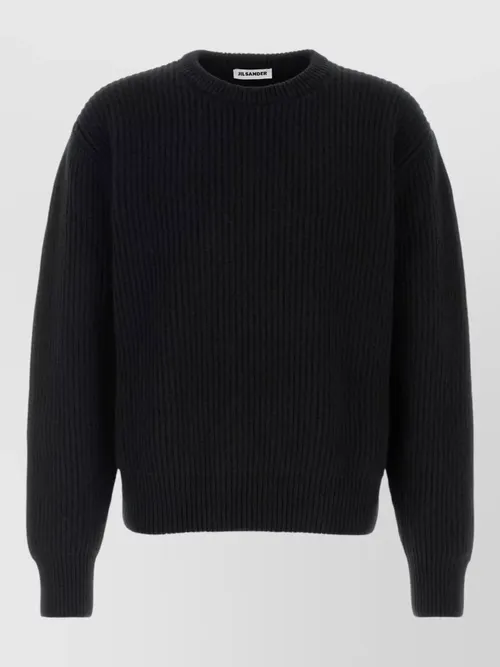 Jil Sander - wool crew neck sweater long sleeve