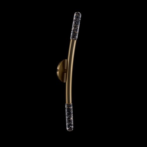 Winter Brass LED Wall Sconce from the Laga Collection