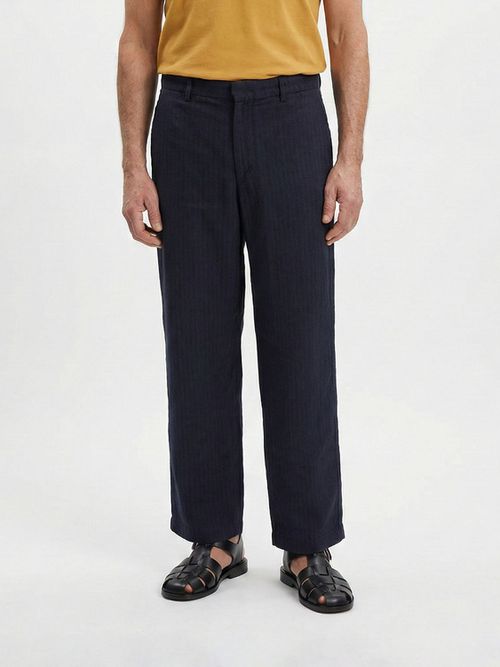 Pants Men color Navy