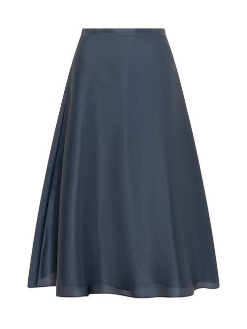 Midi A-Line Skirt
