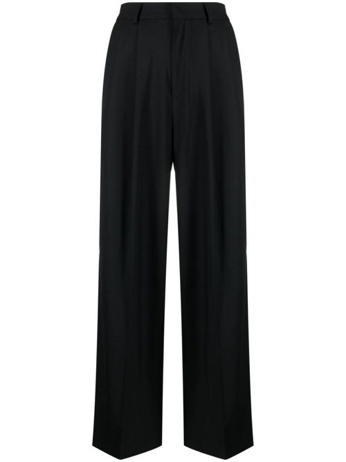 Az Factory With Lutz Huelle Women's Wide Leg Wool Trouser