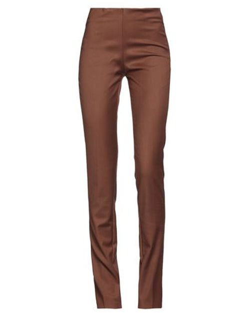 Marsēm Collection Woman Pants Brown Size 2 Polyester, Viscose, Elastane