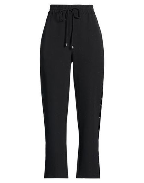Woman Pants Black Size 4 Polyester, Elastane