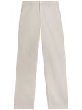 Serif relaxed-fit cotton trousers - Neutrals
