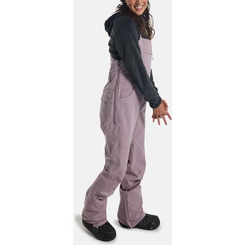 Burton Women's Avalon 2L Stretch Bib Pants, Elderberry, XS