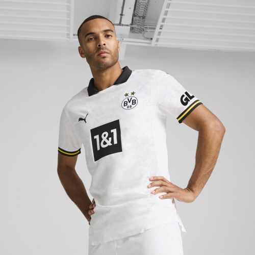 PUMA Borussia Dortmund 24/25 Third Authentic Men's Soccer Jersey in White