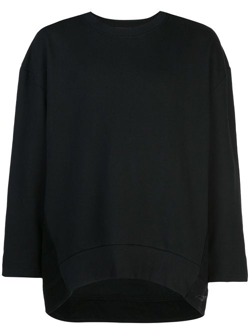 Only The Denim On My Back sweatshirt - Black