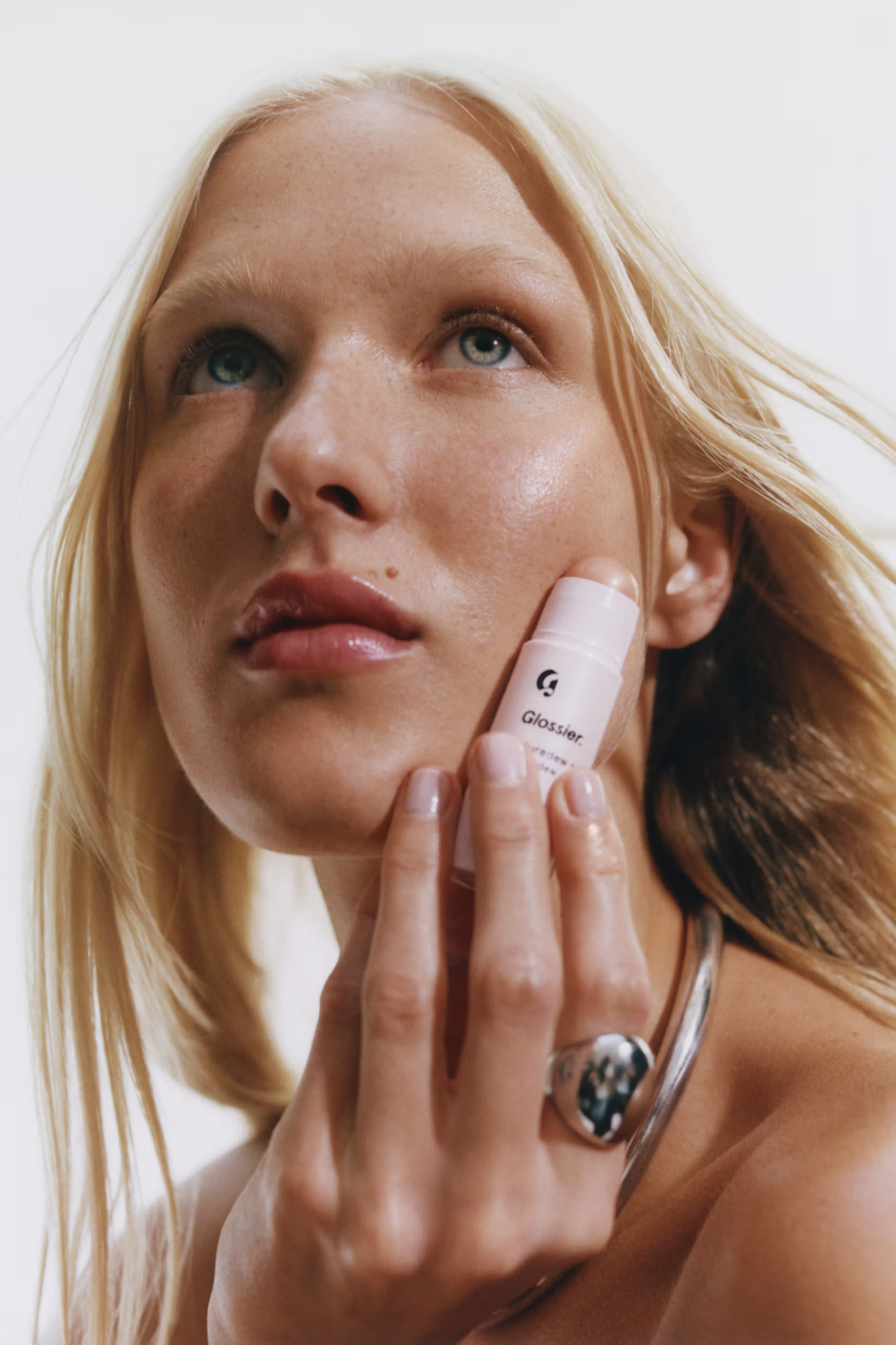 Glossier’s Beloved “Futuredew” Now Comes in a Solid Stick