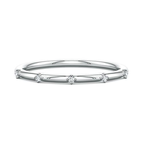 Angara 1.2 MM Round Diamond Five-Stone Station Ring in Platinum