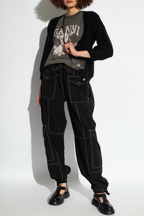 Cargo Trousers, Women's, Black