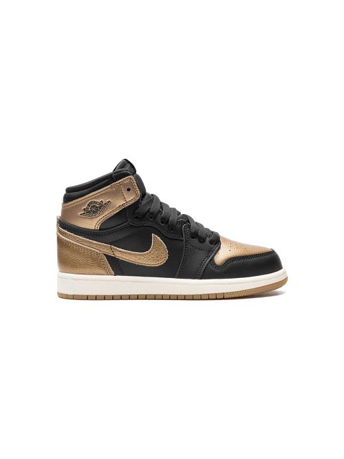 Jordan 1 Retro High OG "Black/Metallic Gold" sneakers
