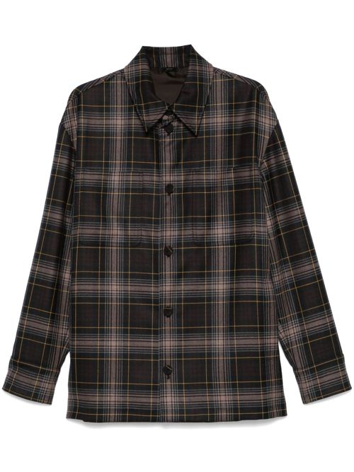 Tartan jacket - Brown