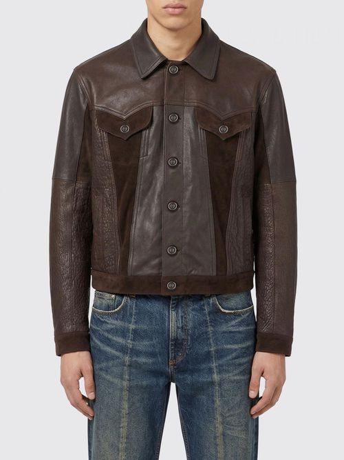 Jacket Men color Burnt