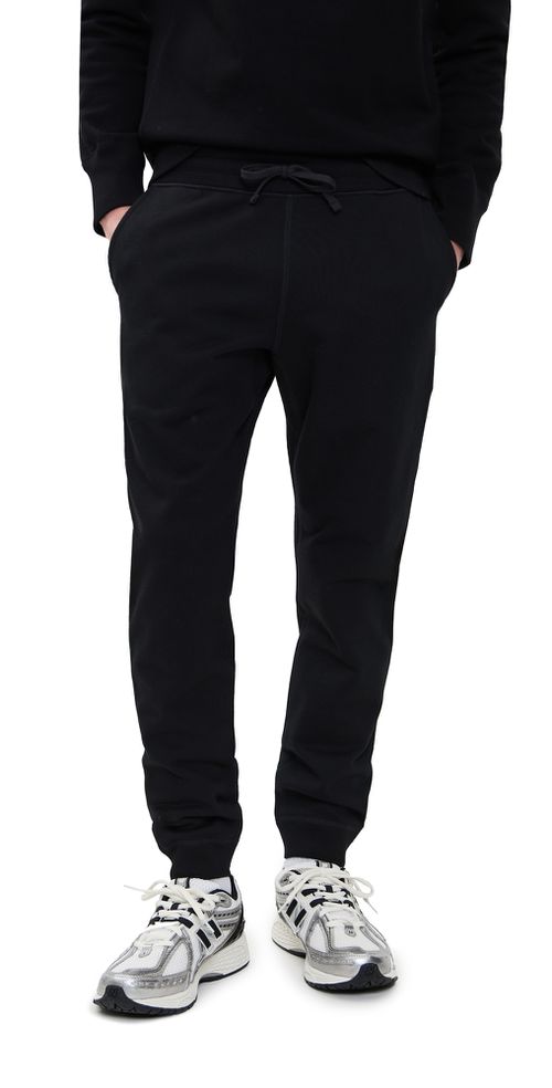 Reigning Champ Midweight Terry Slim Sweatpants Black