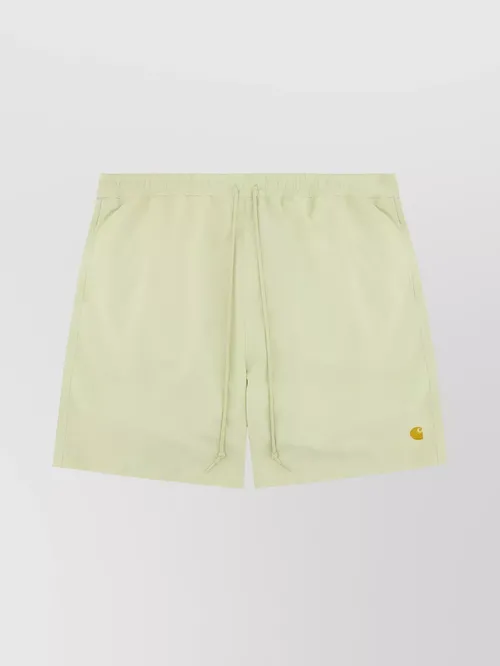 Carhartt Wip - logo print swim trunk