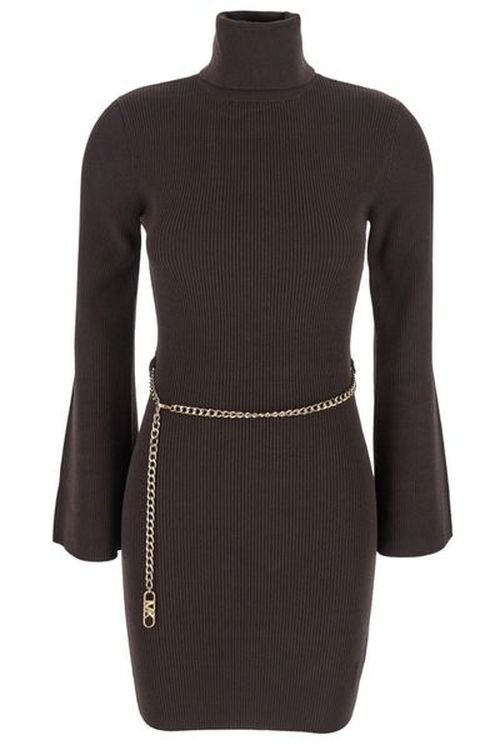 princess polly baby blue dress Michael Michael Kors | fine-ribbed mini dress - Black