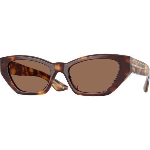 Oliver Peoples Vrouw Oliver Peoples OV5582SU 1961C 100773 Zonnebrillen Acetaat Schildpad Bruin Kattenoog Normaa