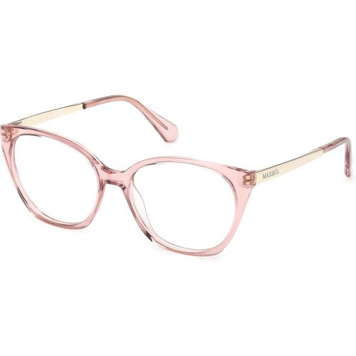 MAX&Co Mujer MAX&Co MO5200 072 Monturas ópticas Inyectado Rosa Redonda Norma