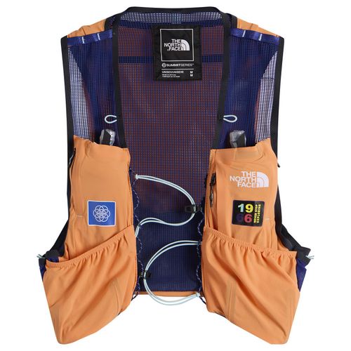 Men's Summit Run Expedition Vest 10 in Papaya/Bold Blue
