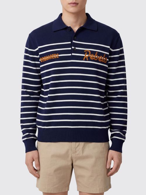 Sweater Men color Blue