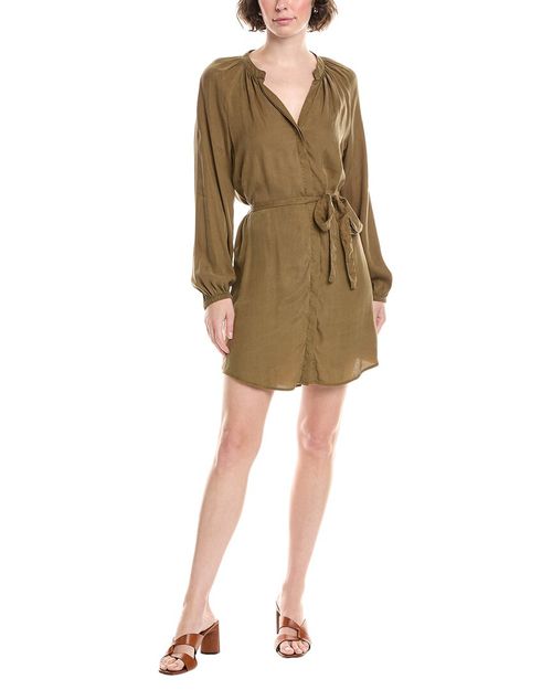 Tie Waist Shirtdress