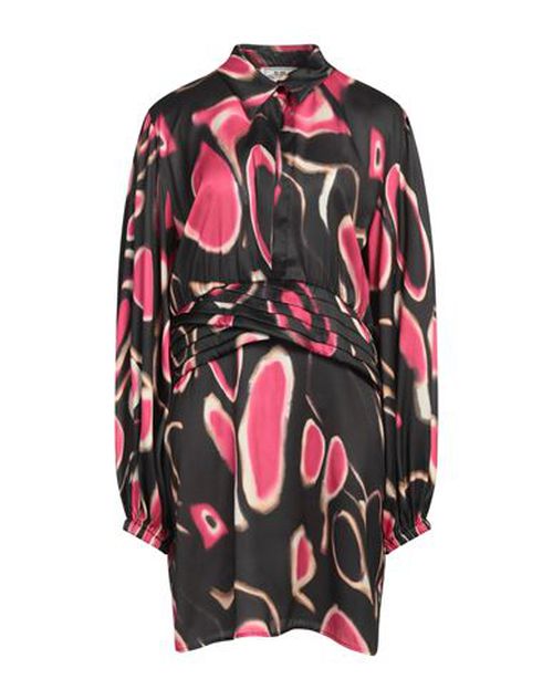 Woman Mini dress Black Size 4 Polyester