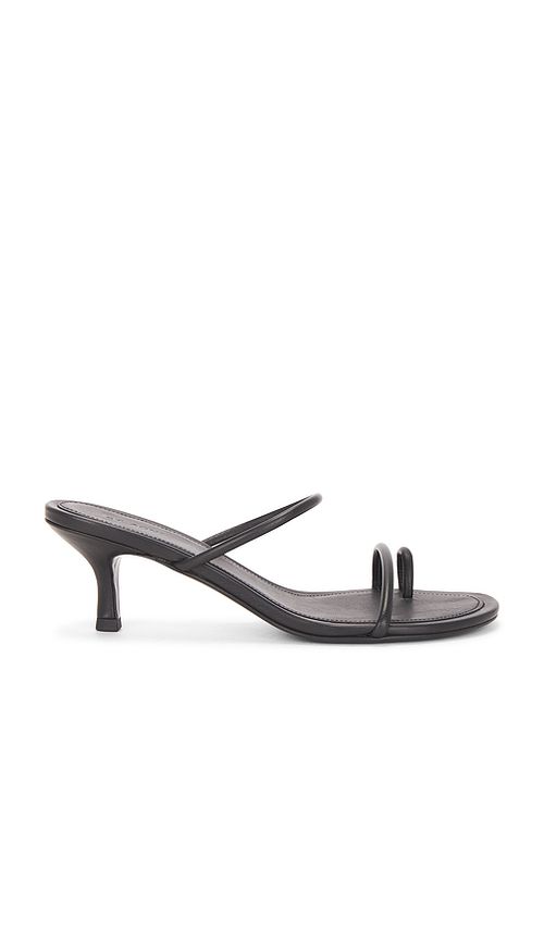 St. Agni Minimal Strap Heel in Black. - 36 also , 38
