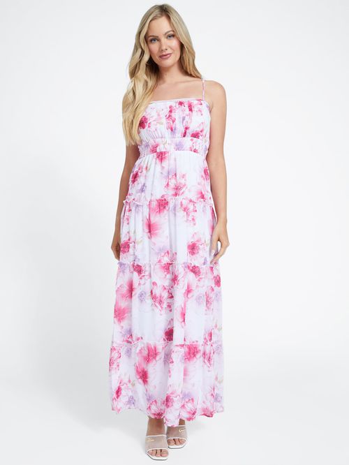 Zariah Printed Tiered Maxi Dress
