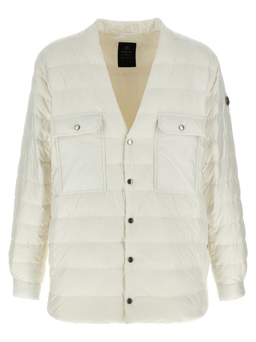 White V Neck Jacket