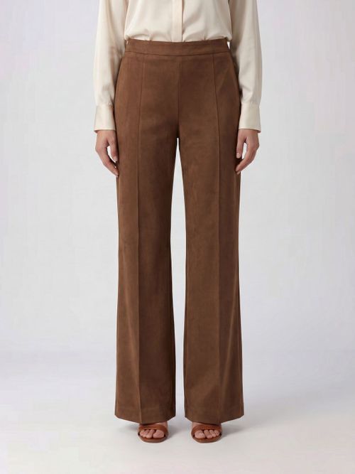 Pants Woman color Brown