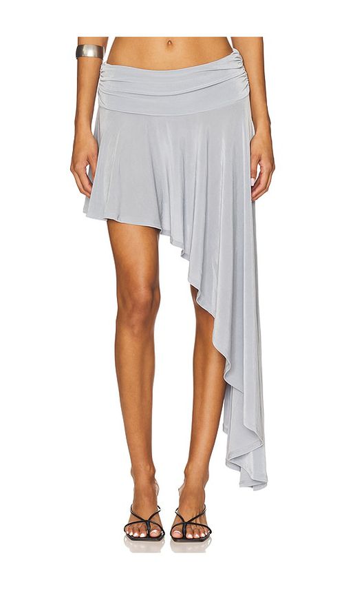Lovers and Friends Salma Midi Skirt in Slate.  XS. Also in