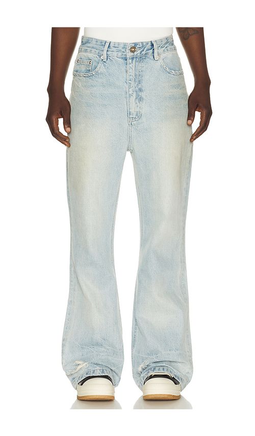 Madfrenzy jeans corte para bota en color azul L también en M, S, XL/1X